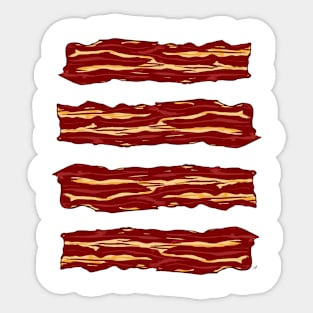 Bacon Bacon Bacon Bacon Sticker